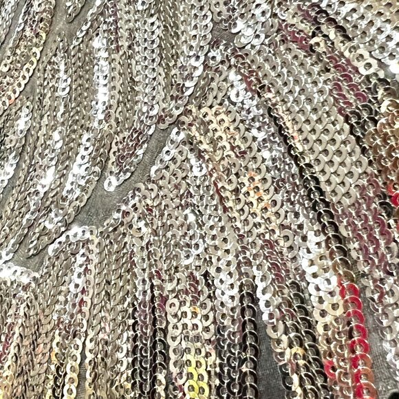 J. America Vintage Baseball Sequin Angel Wings Sweatshirt Pullover Top RARE Uni - Picture 6 of 9